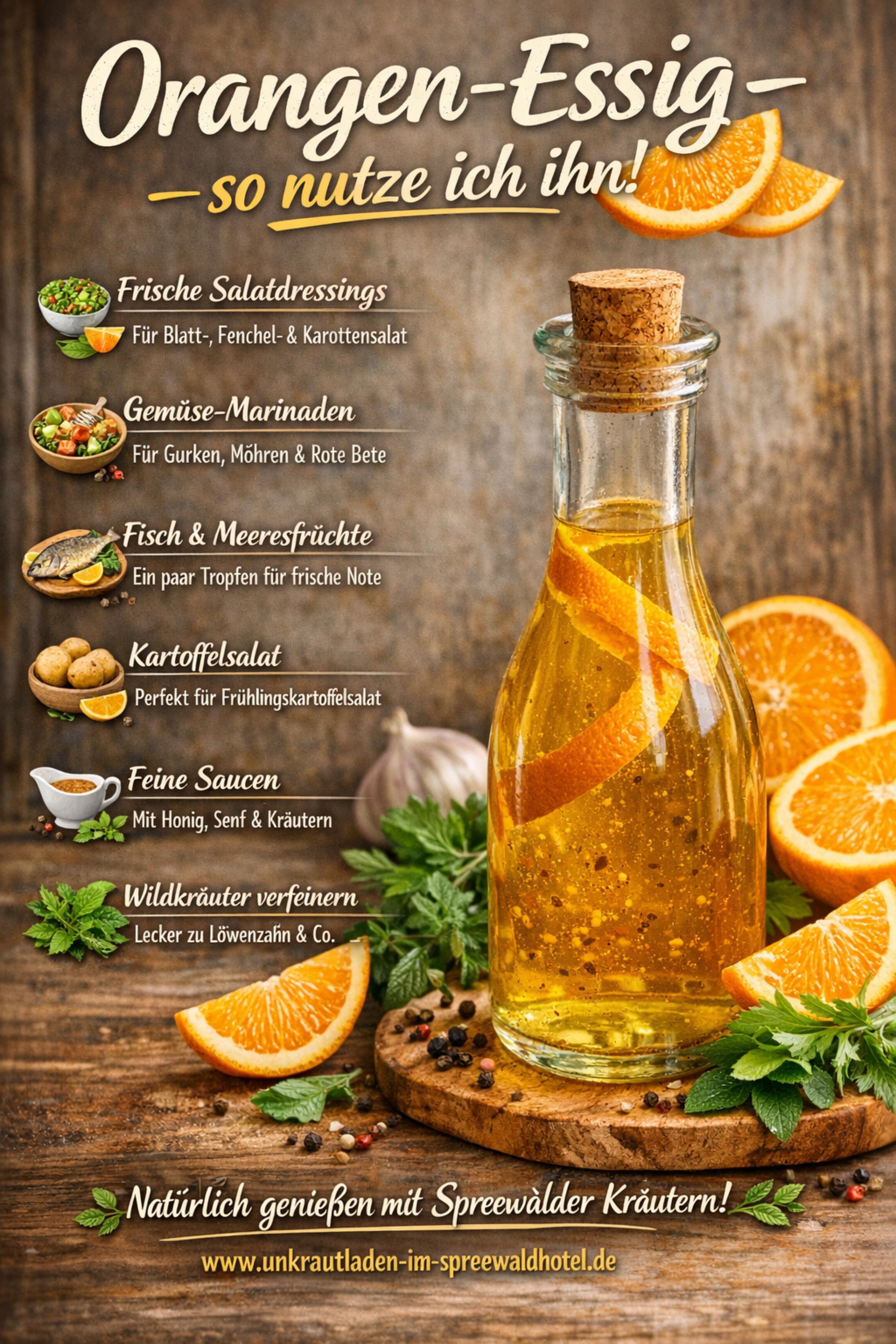 Orangen-Essig – Tipp vom Kräuter Opa